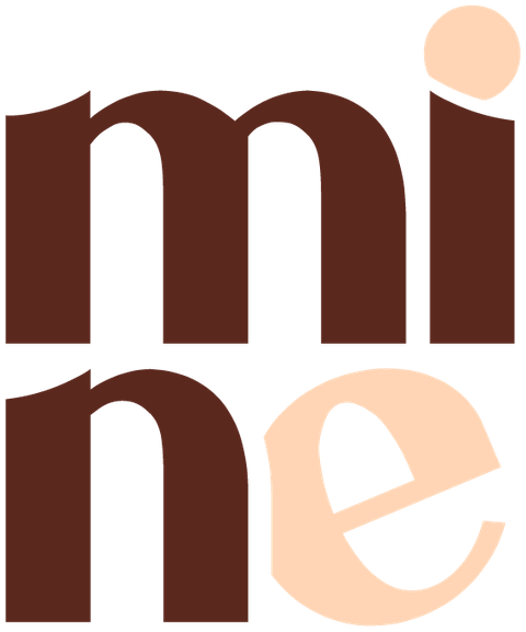 Ícone da Mine: mi e ne empilhados
